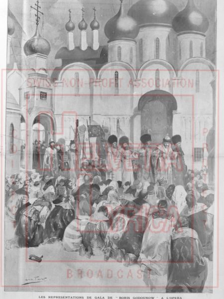 Moussorgsky, Boris Godounov, Chaliapine (basse) (collection Motisi)