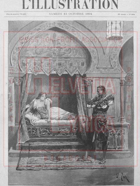 Verdi, Otello, Caron, L'illustration 1894 (collection Motisi)