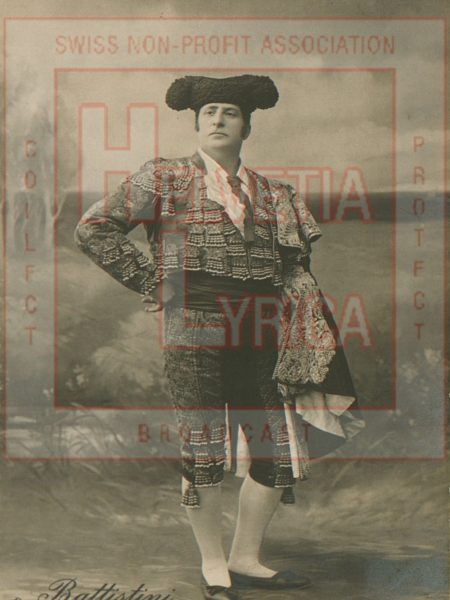 Bizet, Carmen, Battistini (baryton) (collection Motisi)