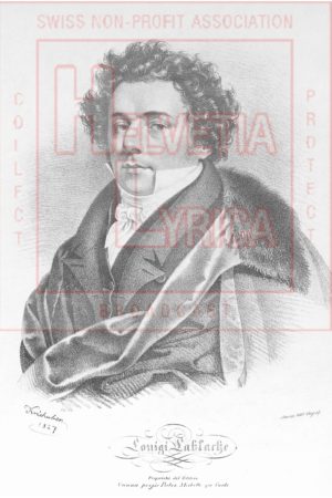 Lablache (Basse, Baryton), Portrait (collection Motisi)