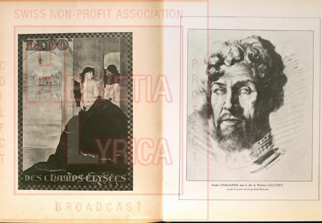 Moussorsky, Boris Godounov, Chaliapin, Paris, 1930, 7 (collection Motisi)