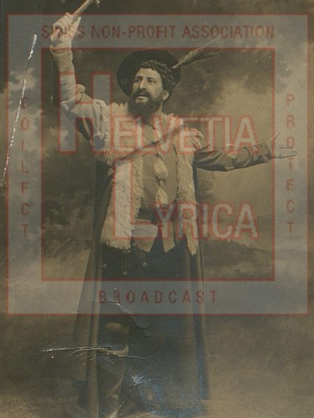 Battistini, Guillaume Tell, carte autographe 1 (collection Motisi)