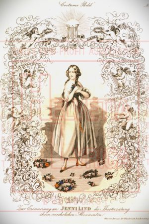 Lind (Soprano), Portrait, Wien, 1846 (collection Motisi)