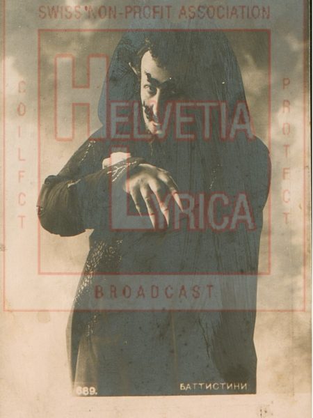 Berlioz, La Damnation de Faust, Battistini (baryton) 1 (collection Motisi)