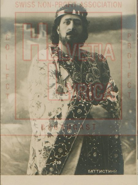 Massenet, Thais, Battistini, Athanel 1 (collection Motisi)