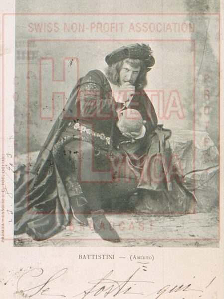 Thomas, Hamlet, Battistini (baryton), Dedicated, 1 recto (collection Motisi)