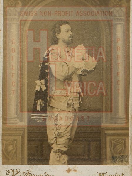 Sobinov dans le rôle d'Alfredo dans La Traviata de Giuseppe Verdi (collection Motisi)