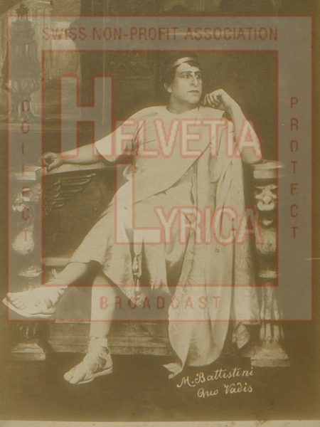 Nouguès, QuoVadis, Battistini, Neron1 (collection Motisi)