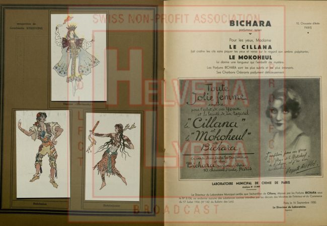 Dargomyjsky: Roussalka. Progamme de l'Opéra Russe de Paris avec Chaliapine, 1930 (collection Motisi)