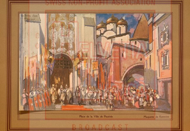Borodine: Prince Igor. Programme de l'Opéra Privé à Paris, 1929, p. 5 (collection Motisi)