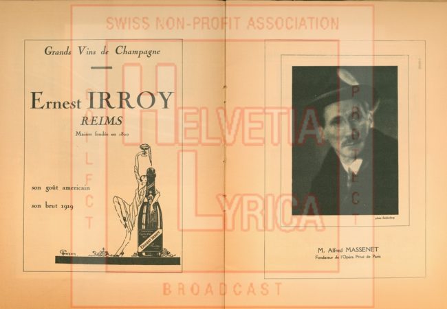 Borodine: Prince Igor. Programme de l'Opéra Privé à Paris, 1929, p. 7 (collection Motisi)